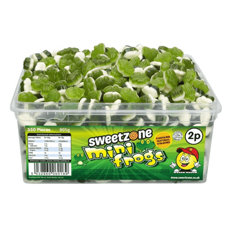 Sweetzone Tub Mini Frogs (805g)