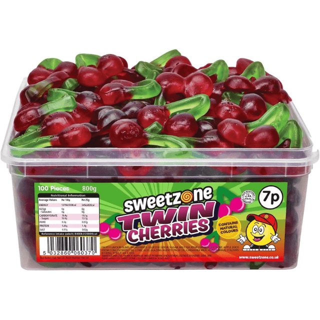 Sweetzone Tub Twin Cherries (800pcs)