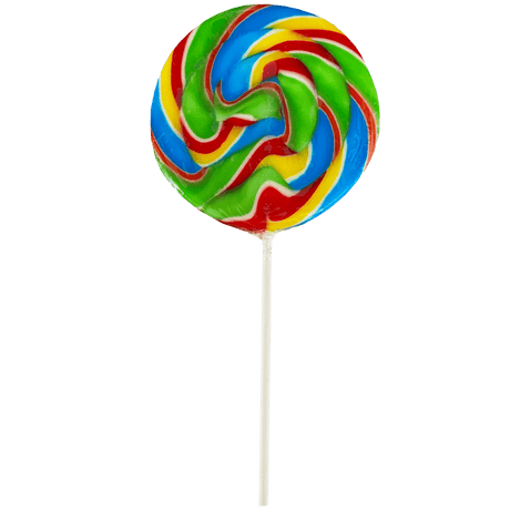 Swirly Pops Lollipop Rainbow Fruit flavour (85g)