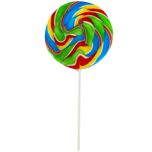 Swirly Pops Lollipop Rainbow Fruit flavour (85g)