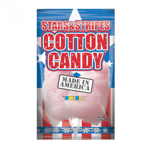 Swirlz Stars &amp; Stripes Cotton Candy (88g)