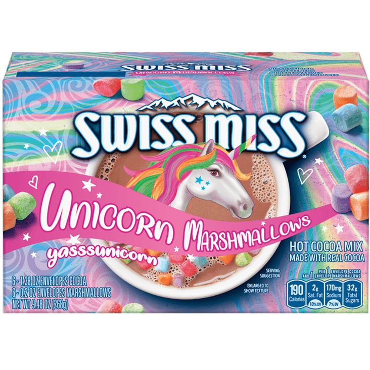 Swiss Miss Cocoa With Unicorn Marshmallows (260g)