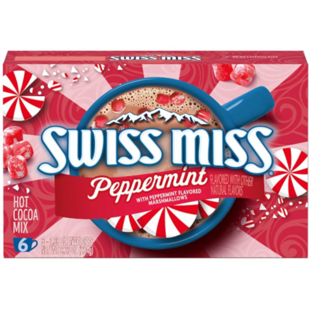 Swiss Miss Peppermint Hot Cocoa Mix 6 Pack (234g)