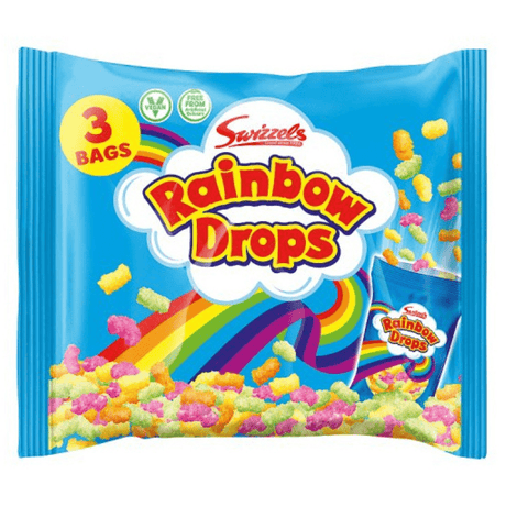 Swizzels Rainbow Drops 3 Pack (96g)