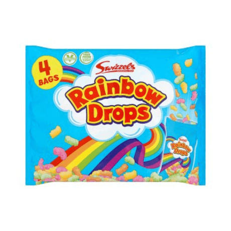 Swizzels Rainbow Drops Multipack 4 pack (125g)