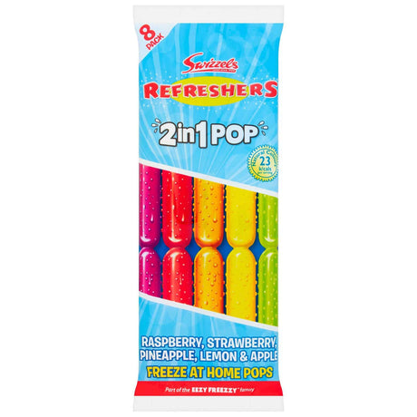 Swizzels Refreshers Ice Pops 8 Pack (75ml)
