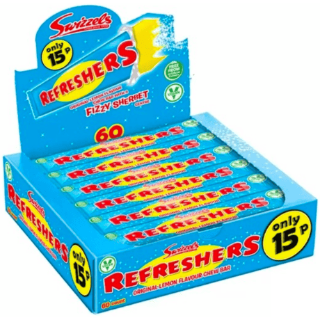 Swizzels Refreshers Original Chew Bar (Box of 60)