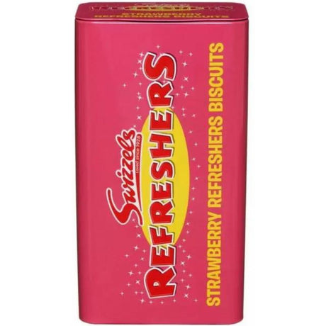 Swizzels Strawberry Refreshers Biscuits Gift Tin (130g)