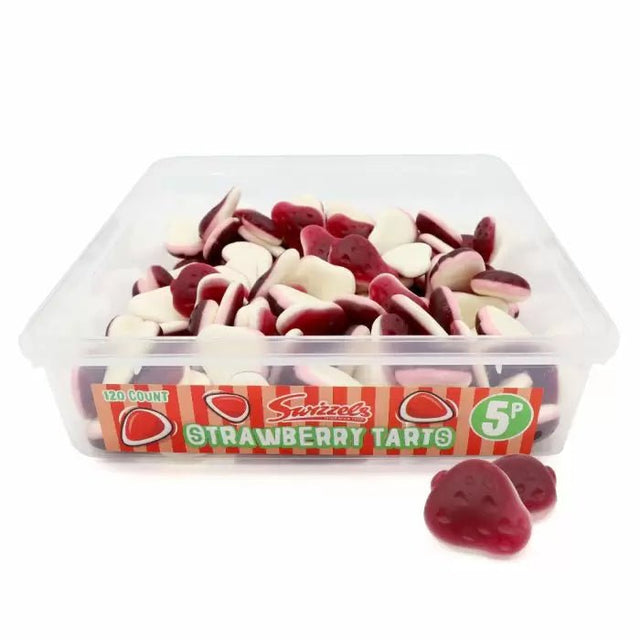 Swizzels Tub Strawberry Tarts (120pcs)