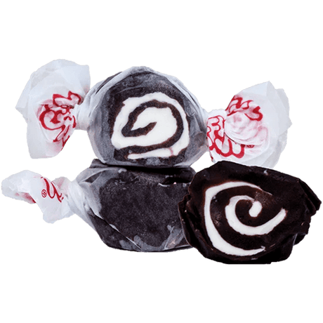 Taffy Town Black Licorice Salt Water Taffy Bulk Bag 1.13kg USA