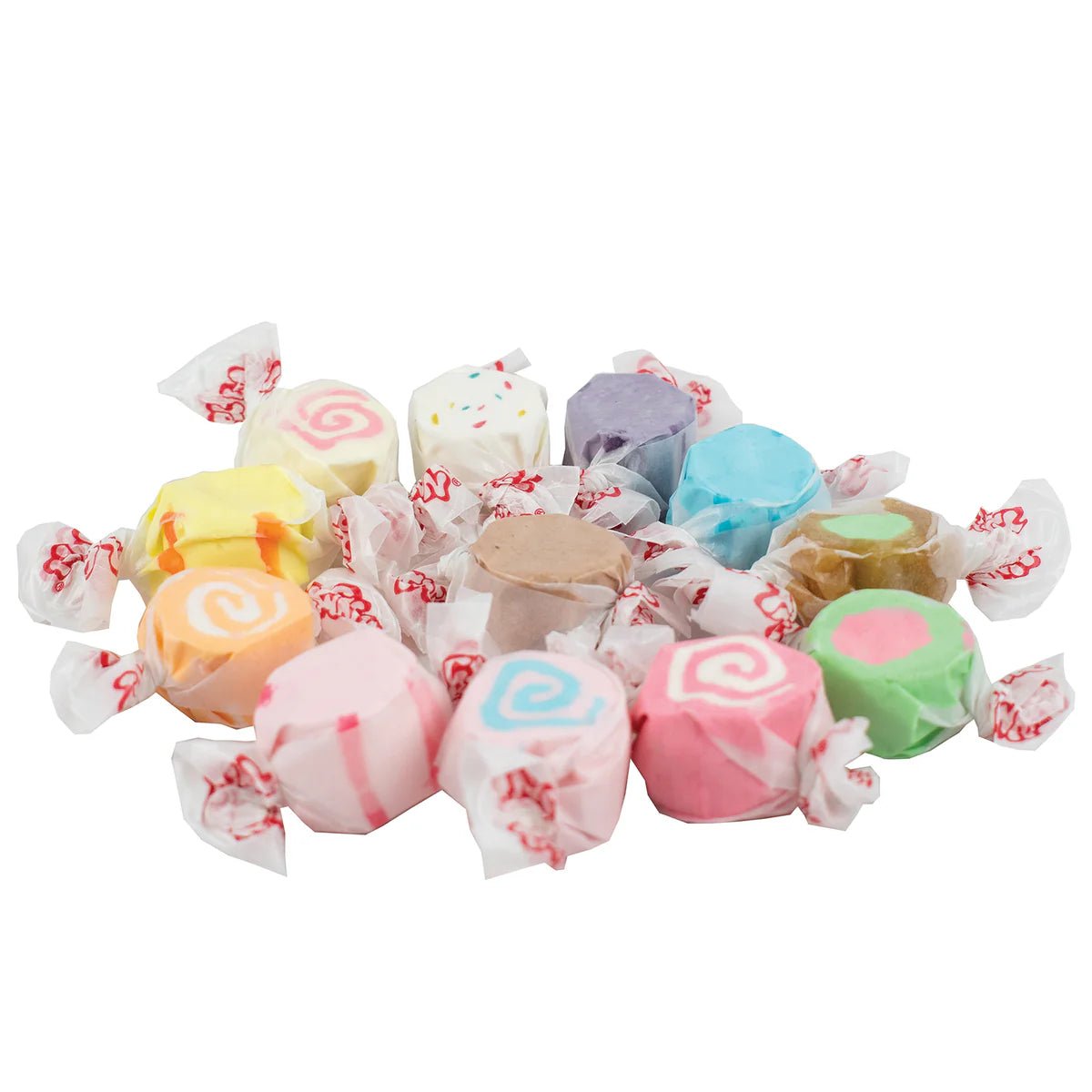 Taffy Town Classic Assorted 12 Flavours Salt Water Taffy Bulk Bag 2.26kg