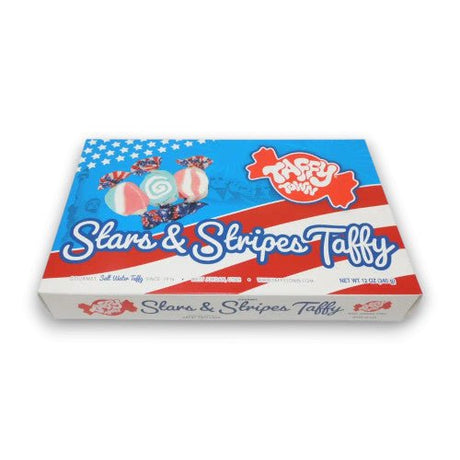 Taffy Town Gift Box Salt Water Taffy Stars & Stripes 340g USA