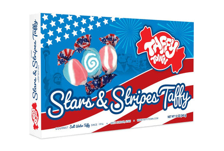 Taffy Town Gift Box Salt Water Taffy Stars & Stripes 340g USA