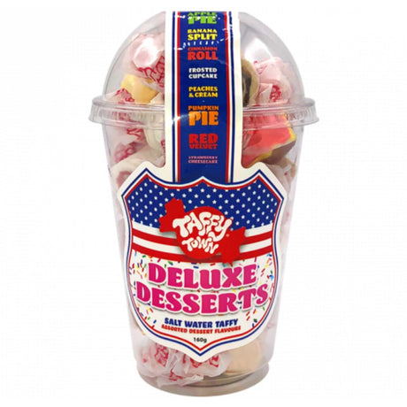 Taffy Town Salt Water Taffy Cup Deluxe Desserts (182g)