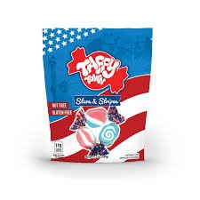 Taffy Town Stars & Stripes Salt Water Taffy Pouch 340g USA