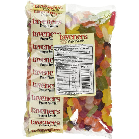 Taveners Wine Gums (3kg)