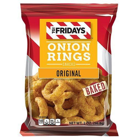 TGI Fridays Baked Snacks Onion Rings (80g)
