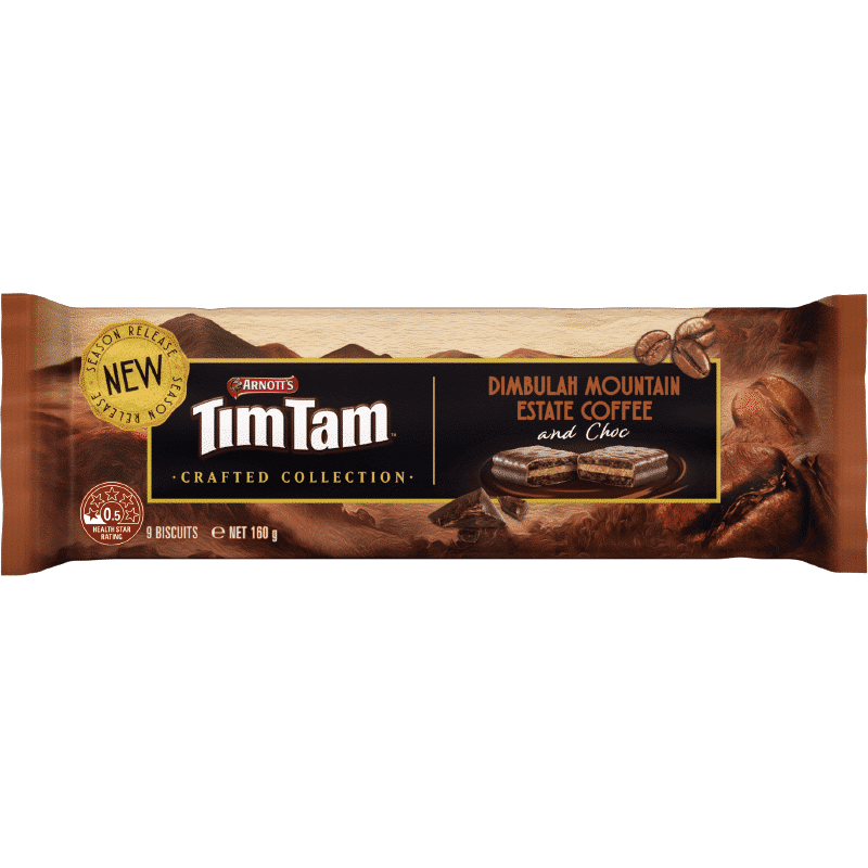 Tim Tam Crafted Collection Dimbulah Mountain Estate Coffee and Chocolate (160g)