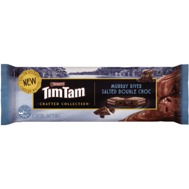 Tim Tam Crafted Collection Murray River Salted Double Choc (175g)