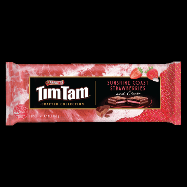 Tim Tam Crafted Collection Sunshine Coast Strawberries and Cream (175g)
