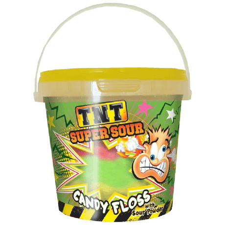 TNT Super Sour Candy Floss (50g)