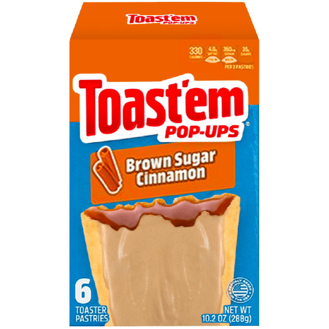 Toast'em Pop Ups Frosted Brown Sugar Cinnamon (288g)