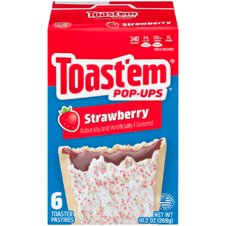 Toast'em Pop Ups Frosted Strawberry (288g)