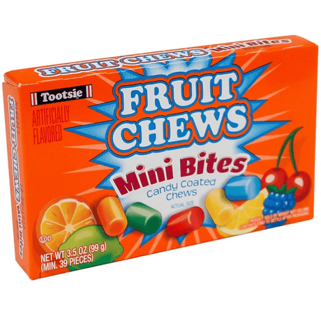 Tootsie Fruit Chews Mini Bites Theatre Box (99g)