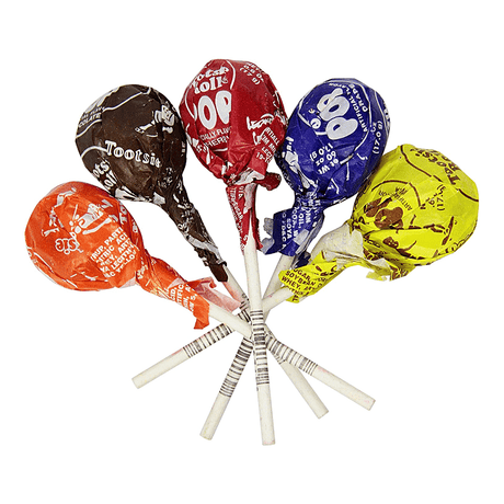Tootsie Pops Assorted Lollipops (17g)