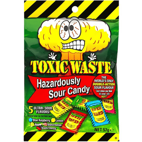 Toxic Waste Assorted Peg Bag (57g)