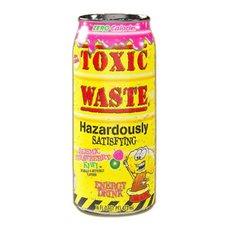 Toxic Waste Energy Drink Can Strawberry Kiwi (473ml)