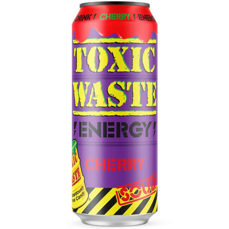 Toxic Waste Energy Drink Sour Cherry Can 500ml USA