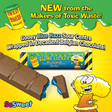 Toxic Waste Slime Licker Blue Razz Milk Chocolate Bar 50g
