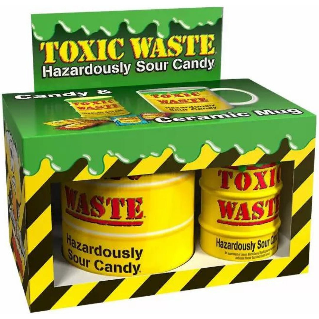 Toxic Waste Sour Candy and Mug Gift Set (42g)