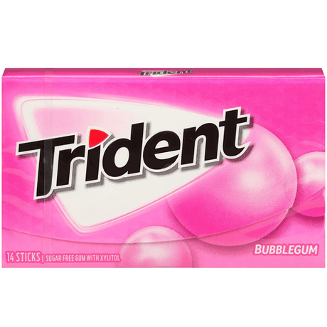 Trident Gum Bubblegum (27g)