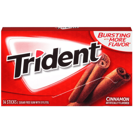 Trident Gum Cinnamon (27g)