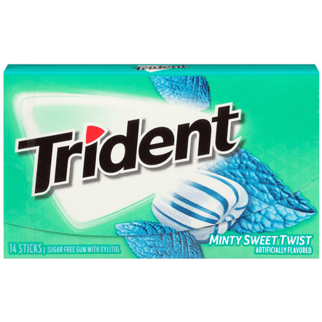 Trident Gum Minty Sweet Twist (27g)
