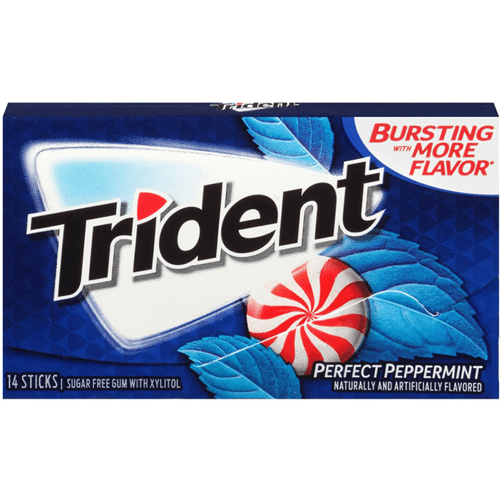 Trident Gum Perfect Peppermint (27g)