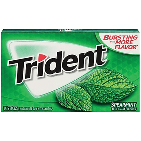 Trident Gum Spearmint (27g)