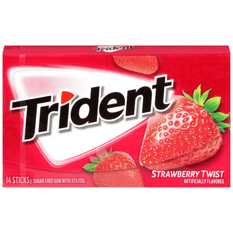 Trident Gum Strawberry Twist (27g)