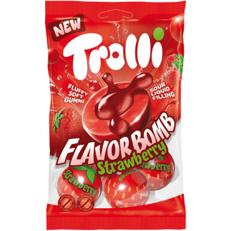 Trolli Flavour Bombs Strawberry 75g