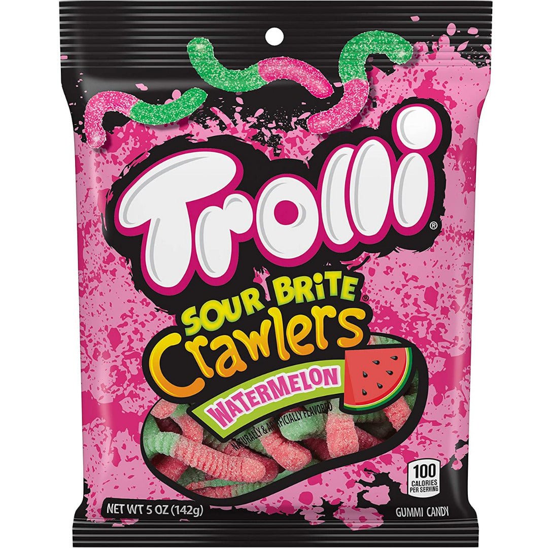 Trolli Sour Brite Crawlers Watermelon (141g) (BB Expired 31-12-21)