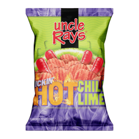 Uncle Rays Chips Kickin' Hot Chili & Lime (85g)