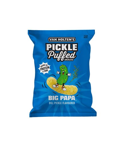 Van Holtens Pickled Puff Big Papa Snacks 90g USA