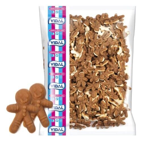 Vidal Gingerbread Men Bag 3kg – SoSweet