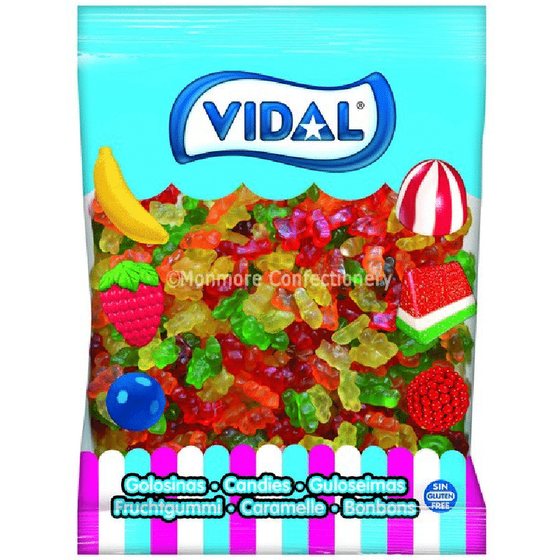 Vidal Bag Gummy Bears (1kg)