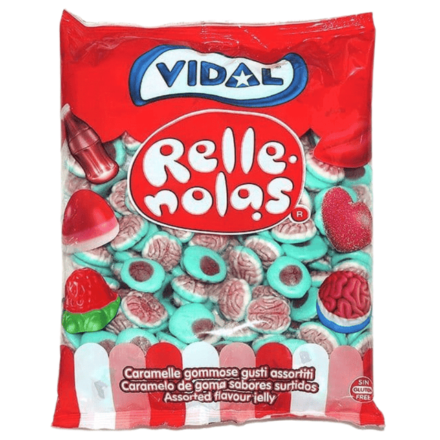 Vidal Bag Jelly Filled Brains (1kg)