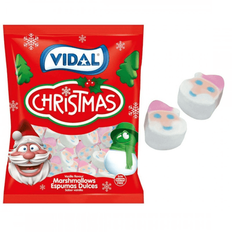 Vidal Bag Mallow Santas 1kg