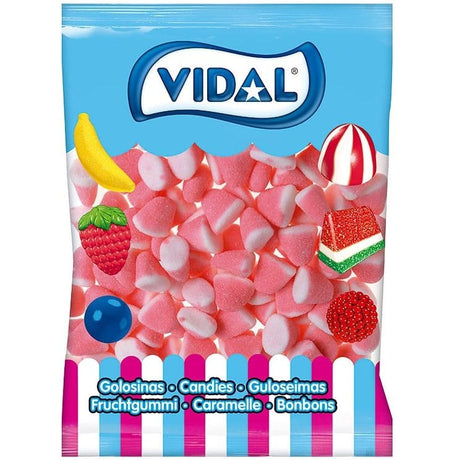 Vidal Bag Strawberry Cream Kisses (1kg)