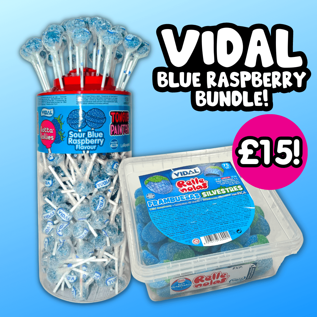 Vidal Blue Raspberry Bundle